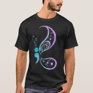Camiseta Semicolon Butterfly Tatuagem Mental Semicolon