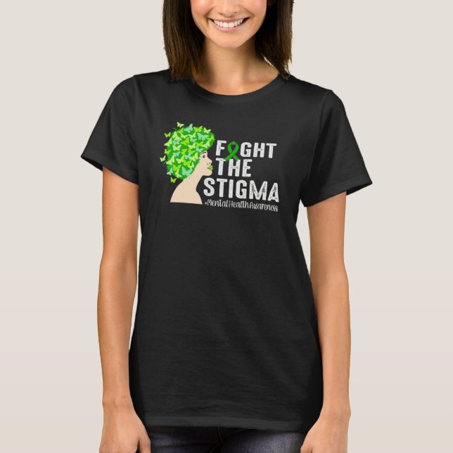 Camiseta Semicolon Mental Health Awareness celerrate neurod (Frente)