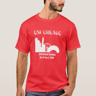Camiseta Seminário de Desenho de Usk Chicago 2019