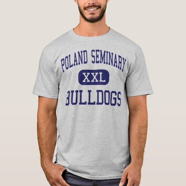 Camiseta Seminário do Polônia - buldogues - alto - (Frente)