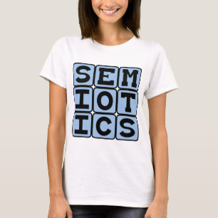 Camiseta Semiótica, O Estudo da Construção de Significado