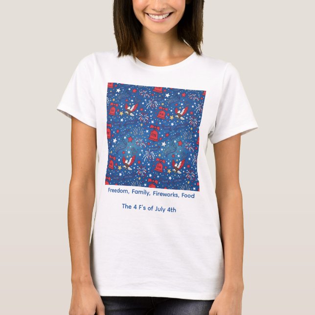 Camiseta Semiquincentenário - 1776-2026 (Frente)