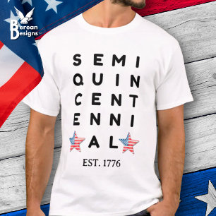 Camiseta Semiquincentenário 1776 2026 América Ano 250º