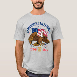 Camiseta Semiquincentennial Bald Eagle T-Shirt