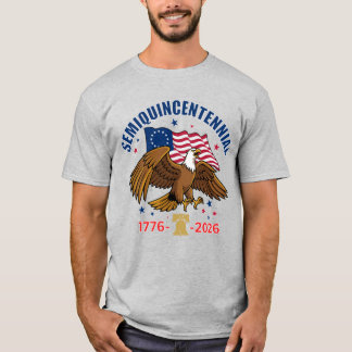 Camiseta Semiquincentennial Bald Eagle T-Shirt
