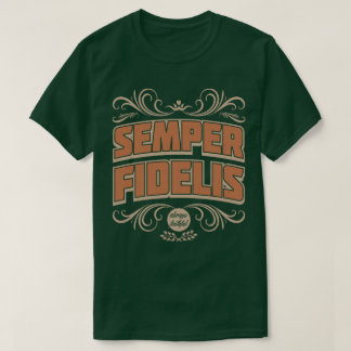 Camiseta Semper Fidelis Semper Fi Tee Sempre Fiel