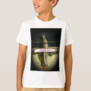 Camiseta Sempre Ama Hakuna Matata Cute Rabbit style.png