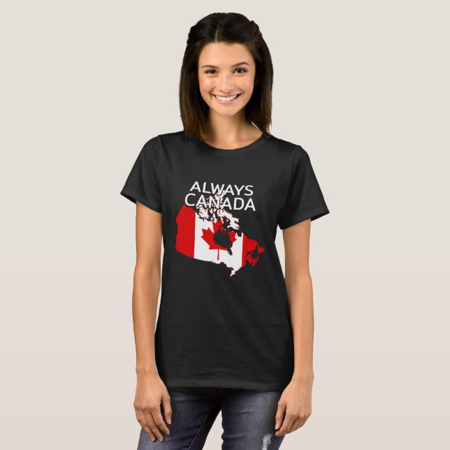 Camiseta Sempre Canadá (Frente Completa)