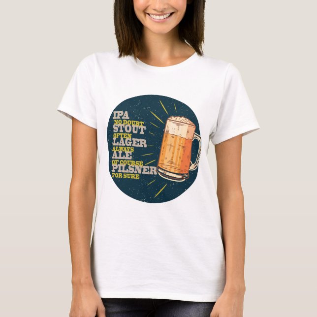 Camiseta Sempre Cerveja (Frente)