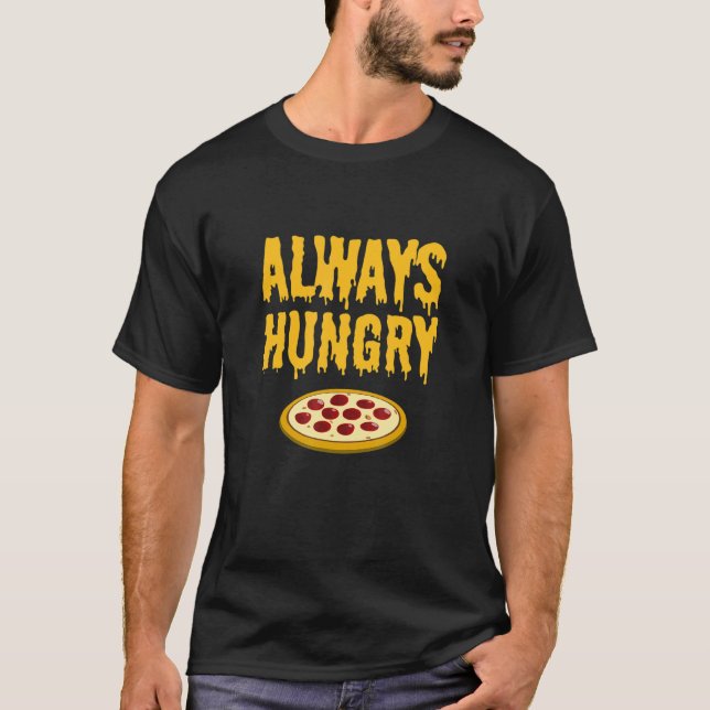 Camiseta Sempre Com Fome Fome E (Frente)