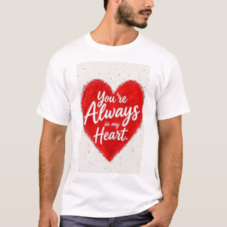 Camiseta Sempre Coração