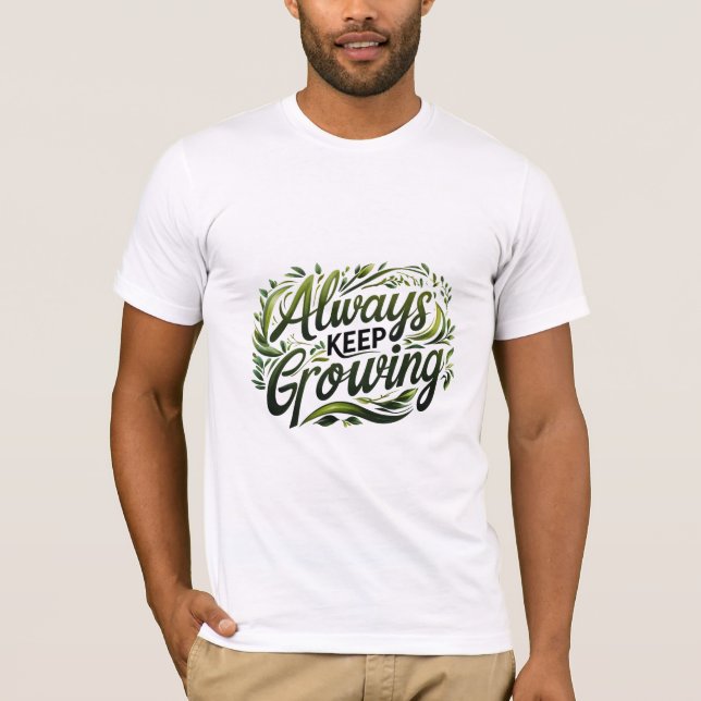 Camiseta Sempre Cresce (Frente)
