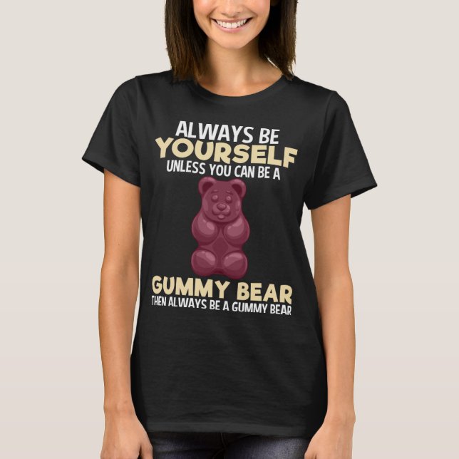 Camiseta Sempre Engraçados Engraçados Com Urso Engraçado Me (Frente)