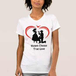 Camiseta Sempre Escolher O Verdadeiro Amor - Livre Naturalm