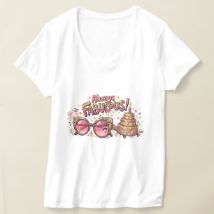 Camiseta Sempre Fabuloso Glitter Aniversário