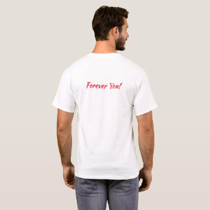 Camiseta Sempre fica com você para sempre