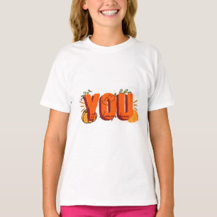 Camiseta Sempre Foi Você Abóbora Retro Outono