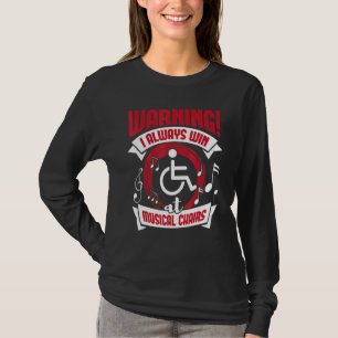Camiseta Sempre Ganhar Em Cadeiras Musicais Artesanato De C