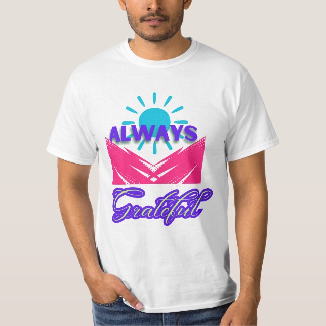 Camiseta Sempre grato (Frente)
