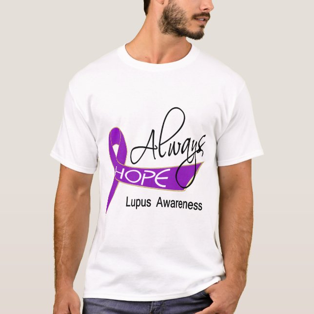 Camiseta Sempre lúpus da esperança (Frente)