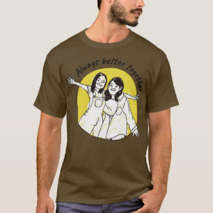 Camiseta Sempre Melhor Juntos