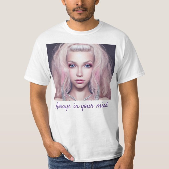 Camiseta Sempre na sua mente (Frente)