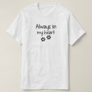Camiseta Sempre no meu coração