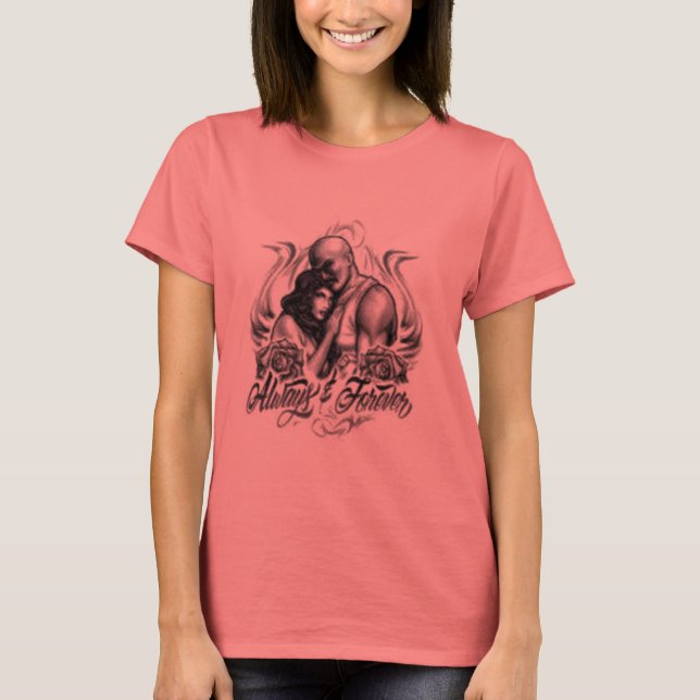 Camiseta Sempre & para sempre (Frente)