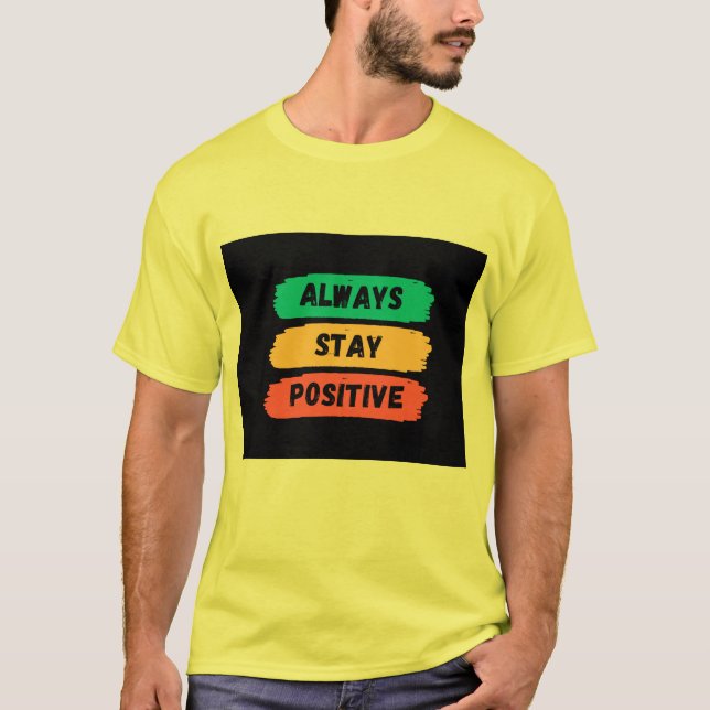 Camiseta Sempre positivo (Frente)