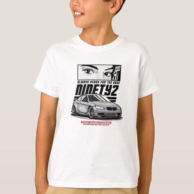 Camiseta Sempre pronto para a corrida (Frente)