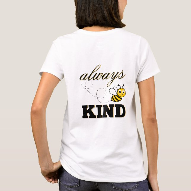 camiseta "sempre seja gentil" (Verso)
