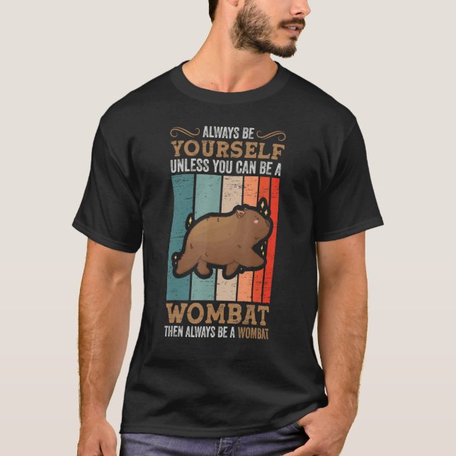 Camiseta Sempre Seja Uma Mulher Marsupial Da Austrália (Frente)