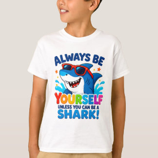 Camiseta 🦈 Sempre Seja Você Mesmo a Menos Que Você Possa S