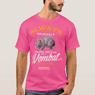 Camiseta Sempre Seja Você Mesmo Um Amante Do Zoo Animal