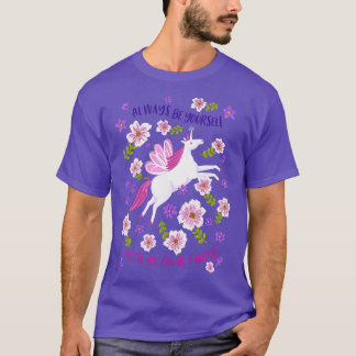 Camiseta Sempre Ser Seu Unicórnio