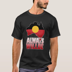 Camiseta Sempre será terra aborígine, Austrália
