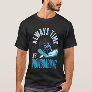 Camiseta Sempre Tempo para Snowboarding