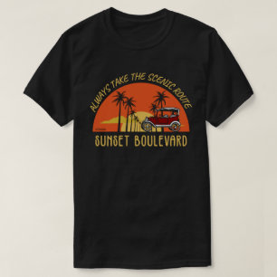CAMISETA SEMPRER PEGUE A ROTA CÊNICA SUNSET BOULEVARD
