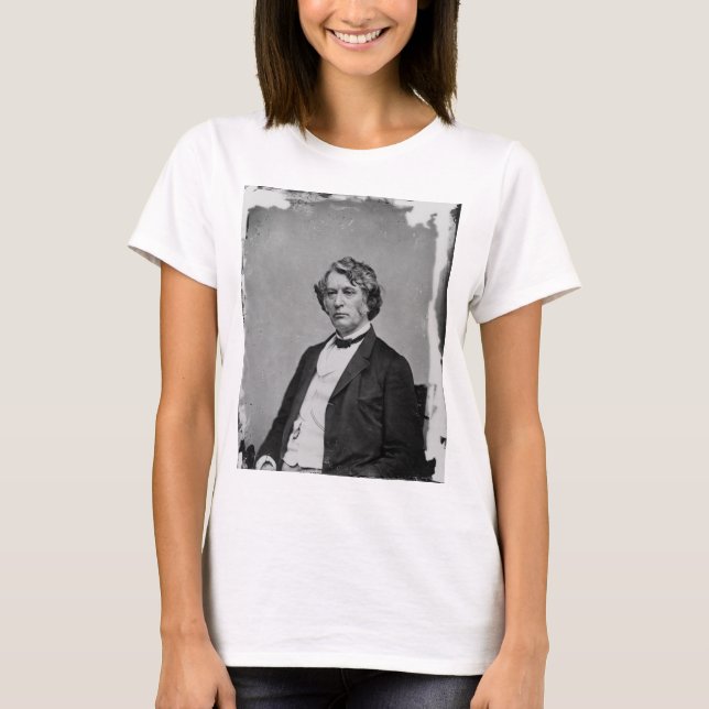 Camiseta Senador republicano Charles Sumner de (Frente)
