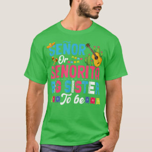 Camiseta Senadora Ou Senorita Irmã Grande Para Ser Sexo Rev