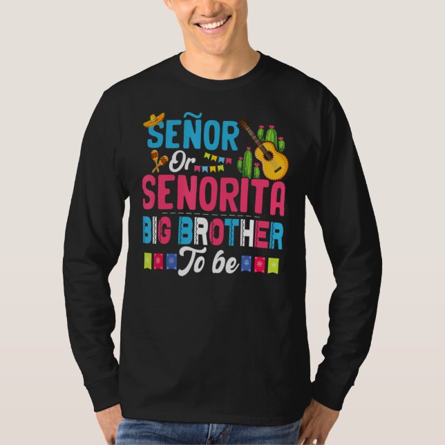 Camiseta Senadora Ou Senorita Irmão Grande Para Ser Revelaç (Frente)