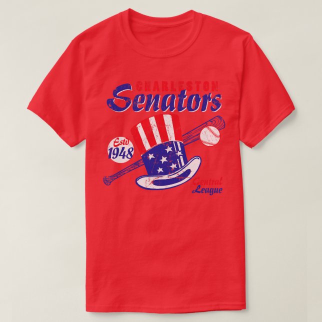 Camiseta Senadores Charleston (Frente do Design)