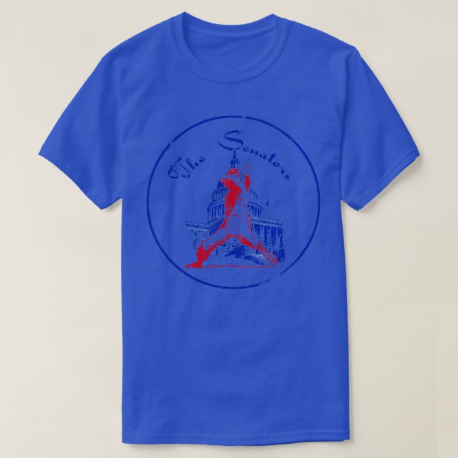 Camiseta Senadores de Washington (Frente do Design)