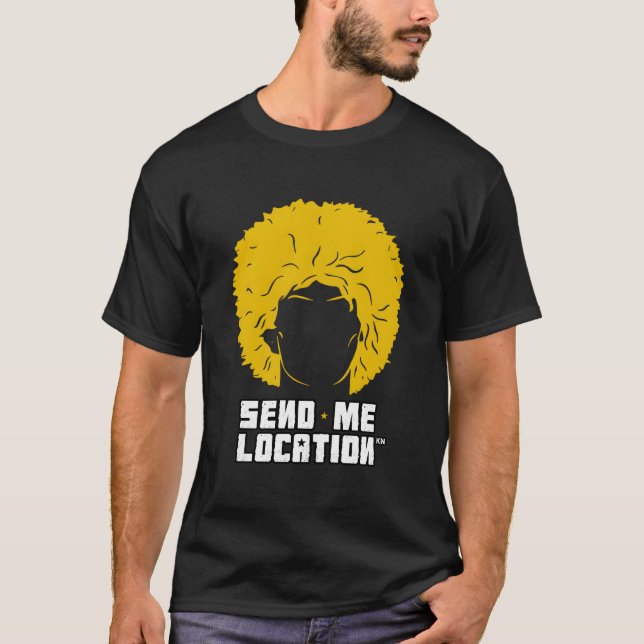 Camiseta Send Me Location Papakha (Frente)