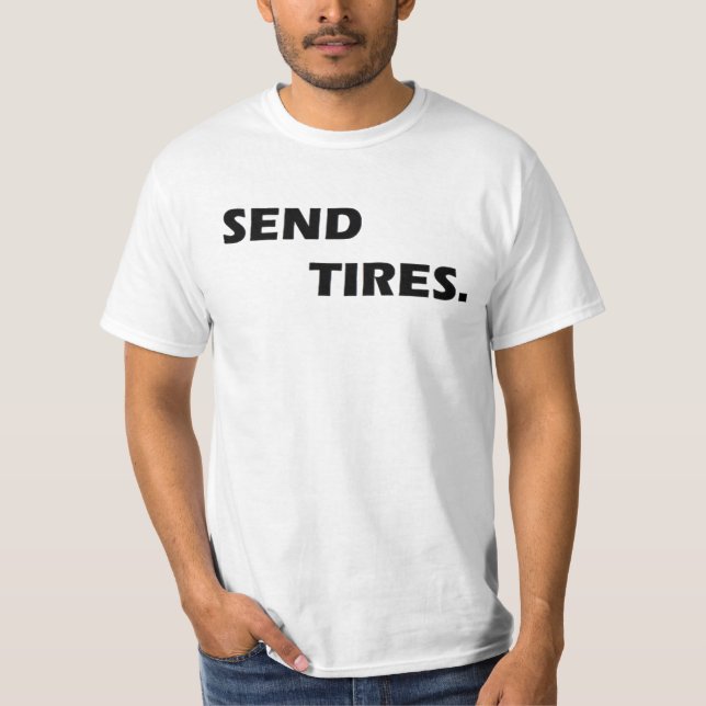 CAMISETA SEND TIRES (Frente)