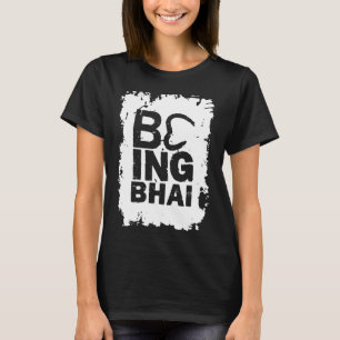 Camiseta sendo t-shirt do irmão do bhai