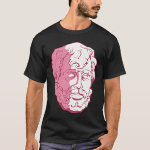Camiseta Sêneca, Estátua Romana Linda Trabalho de arte Dive