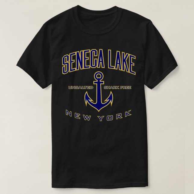Camiseta Seneca Lake NY (Frente do Design)