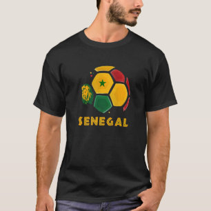 Camiseta Senegal: Bandeiras do Senegal