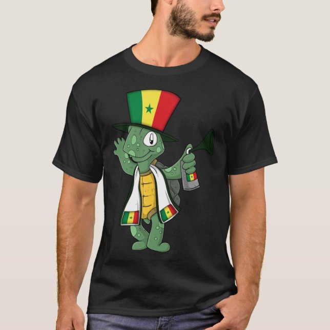 Camiseta Senegal Fan Tortoise (Frente)